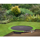 Trampoline en acier galvanisé à enterrer 366 cm