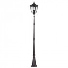 Lampadaire english bridle, noir, grand