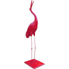 Grue de l'himalaya design en résine 245 cm