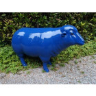 Mouton design colorée en résine 103 cm