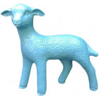 Agneau design en résine 52 cm