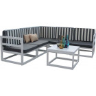 Salon de jardin en aluminium belafor