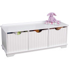 Banc de rangement enfant nantucket
