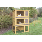 Clapier en bois multiplex inferieur