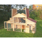Abri en bois pour lapins liberty