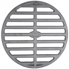 Grille en métal feu de camp