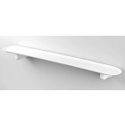 Tablette de salle de bain abs blanche c-1system series