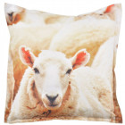 Coussin extérieur imperméable mouton