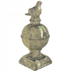 Oiseau décoratif en terre cuite