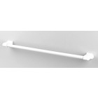 Porte serviette mural 1 barre abs blanc c-1system series