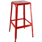 Tabouret de bar en métal industrie (lot de 2)