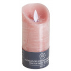Bougie à leds parfum fleur de coton rose grand