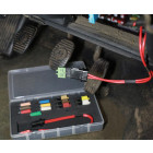Kit test de court circuit auto avec fusibles disjoncteurs 16 pcs