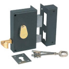 Serrure verticale à tirage pêne dormant demi-tour 6 gorges axe 45mm gauche thirard