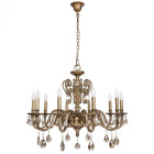 Chandelier laiton classic 10 ampoules 183 cm