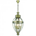 Suspension laiton antique coventry 4 lumières Suspension laiton antique coventry 4 lumières