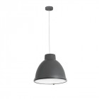 Suspension gris foncé charlotte 1 ampoule