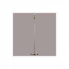 Lampadaire doré megapolis 1 ampoule 127 cm