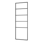 Porte serviettes en métal noir mat 60x176cm - type atelier - facto dark 2 Aurlane - 701080