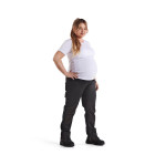 Pantalon de grossesse maintenance stretch 2D Blåkläder Noir 71011830 - Taille au choix