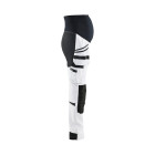 Pantalon de grossesse peintre Femme Blanc/Noir 71021642 - Taille au choix