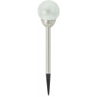 Lampe solaire ronde sur pique ice (lot de 5)
