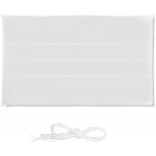 Voile d'ombrage rectangle 4 x 6 m blanc 