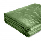 Bâche de protection imperméable résistante aux intempéries polyester revêtu de pvc 650 g m² couverture étanche d'extérieur camion meuble de jardin bois 4x5 m vert 