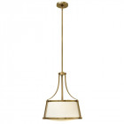 Suspension charlotte, couleur caramel brossé