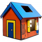 Maison en carton à construire miffy