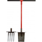 Combiné fourche et bêche 2 en 1