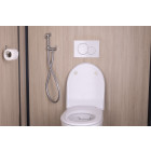 Kit hygiène wc avec douchette et alimentation encastré