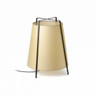 Lampe de table beige akane 1 ampoule h59