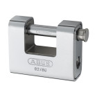 Cadenas blindé 92/80 monobloc 80mm avec 2 clés abus