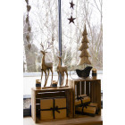 Statuette renne de  noël (lot de 2)