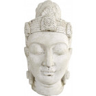 Statue tête hindou en pierre reconstituée