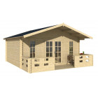 Dépendance de jardin en bois conches sans bardeau