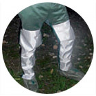 Pantalon protecteur de vibration pour travaux du jardin