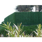 Haie artificielle 126 brins vert thuyas en rouleau supra (lot de 8) 1.2 x 3 m