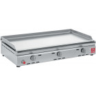 Plancha en inox chef xl 80 cm avec chariot et housse