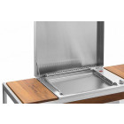 Plancha encastrable en inox oasi