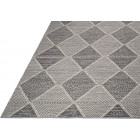 Tapis intérieur extérieur hampton gris 180 x 120 cm