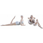 Baigneuses en résine (lot de 2)