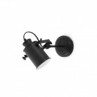 Plafonnier noir list 1 ampoule