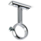 Support tube chromé Ø 25 mm MANART avec vis - M795CR+V