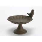 Bain oiseau en fonte naturology