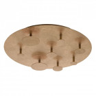 Plafonnier doré techno   8 cm