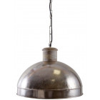 Suspension industrielle en métal et bois