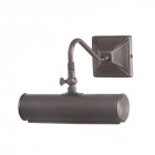 Applique picture light, bronze foncé, 19 cm