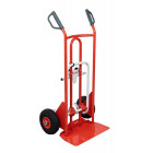 Diable porte-chaises bavette réglable poignées à garde roues PN 250/70 kg - 810005343